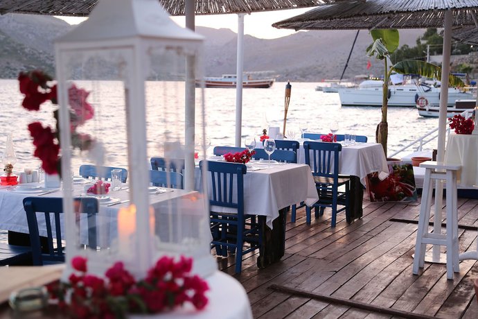 Imagen del bar/restaurante del Bozburun Pembe Yunus Hotel. Foto 6