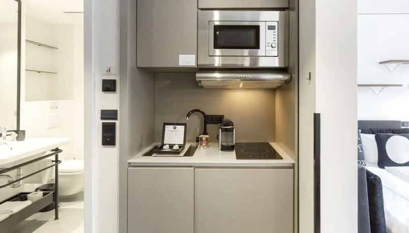 Imagen de los interiores del Brera Serviced Apartments Schwabing. Foto 15