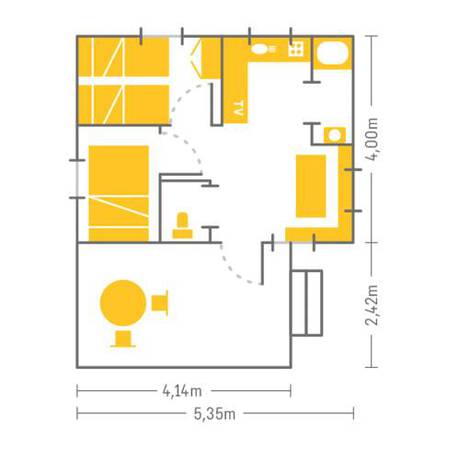 Imagen de la habitación del Bungalows Conca De Ter. Foto 7