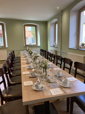 Imagen de los interiores del B&uuml;rgerhausL&ouml;wen. Foto 17