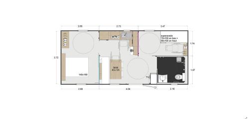Imagen de la habitación del CAMPING Bassin Arcachon - LES GOELANDS. Foto 13