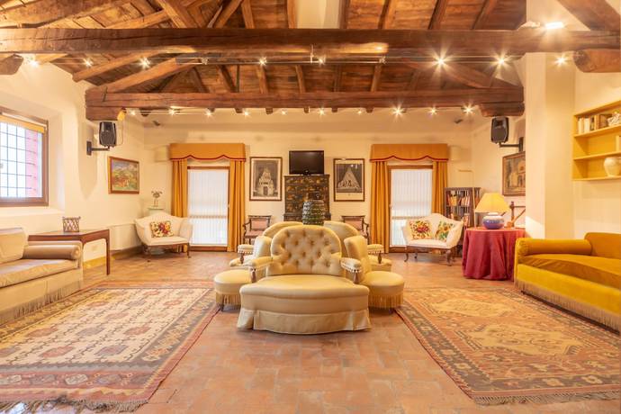 Imagen de los interiores del Ca\' Palazzo Malvasia - BolognaRooms. Foto 19