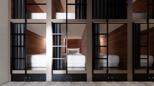 Imagen de la habitación del Cabins Hotel Amsterdam. Foto 8
