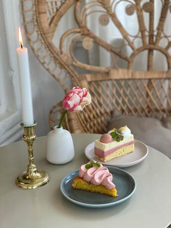 Imagen general del Café Mandeltårtan Bandb Villafloraviola. Foto 4