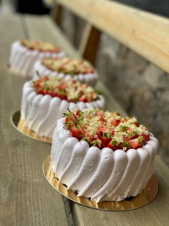 Imagen general del Café Mandeltårtan Bandb Villafloraviola. Foto 11