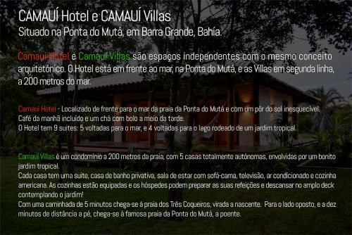 Imagen de la habitación del Camau&iacute; Hotel E Villas. Foto 10