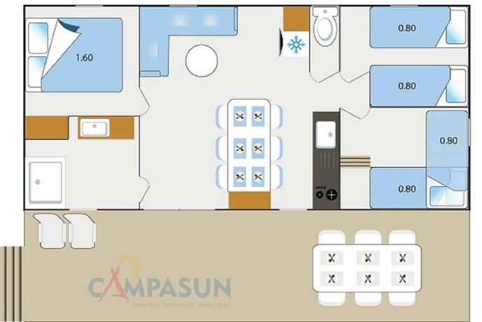 Imagen general del Campasun Camping International d\'Aups. Foto 1