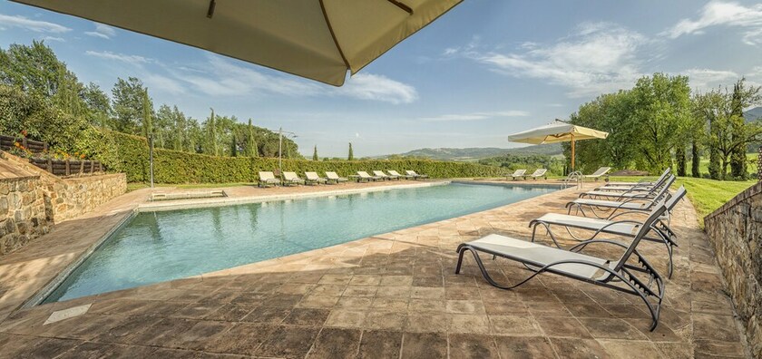 Imagen de la piscina del Casali Di Bibbiano. Foto 38