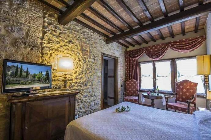 Imagen de la habitación del Castel Pietraio. Foto 15