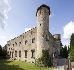 Imagen general del Castello Di Meleto. Foto 2