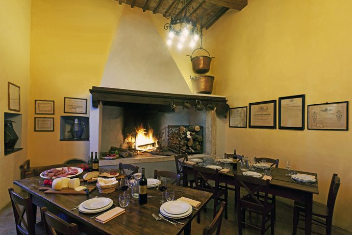 Imagen del bar/restaurante del Castello Di Titignano. Foto 3