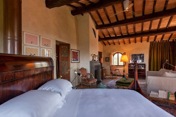 Imagen de la habitación del Castello Di Vicarello. Foto 2