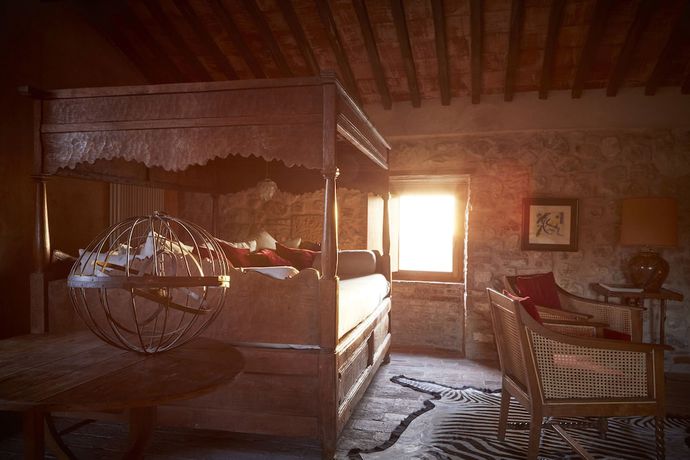 Imagen de la habitación del Castello Di Vicarello. Foto 4