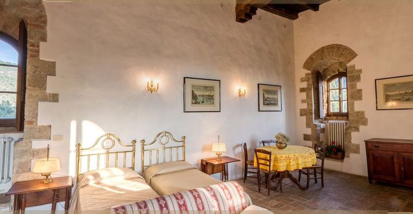 Imagen de la habitación del Castello di Mugnana. Foto 18