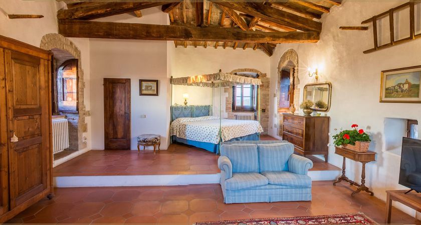 Imagen de la habitación del Castello di Mugnana. Foto 19