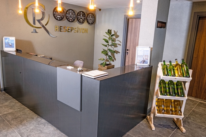 Imagen de los interiores del &Ccedil;andarlı Resort Otel. Foto 15