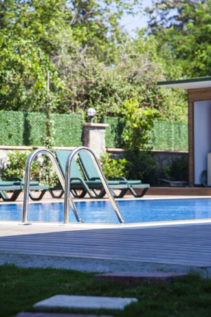 Imagen de la piscina del &Ccedil;ınar Butik Hotel Bodrum. Foto 19