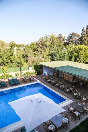 Imagen del bar/restaurante del &Ccedil;ınar Butik Hotel Bodrum. Foto 4