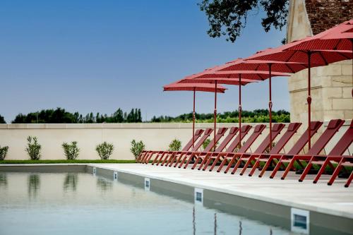 Imagen de la piscina del Château Fage - La Maison des Vignes. Foto 18