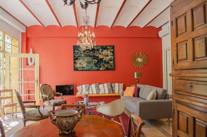 Imagen de la habitación del Château Hermitage de Combas. Foto 2