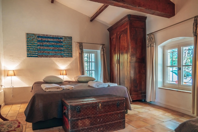 Imagen de la habitación del Château Hermitage de Combas. Foto 3