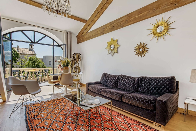 Imagen de la habitación del Château Hermitage de Combas. Foto 6