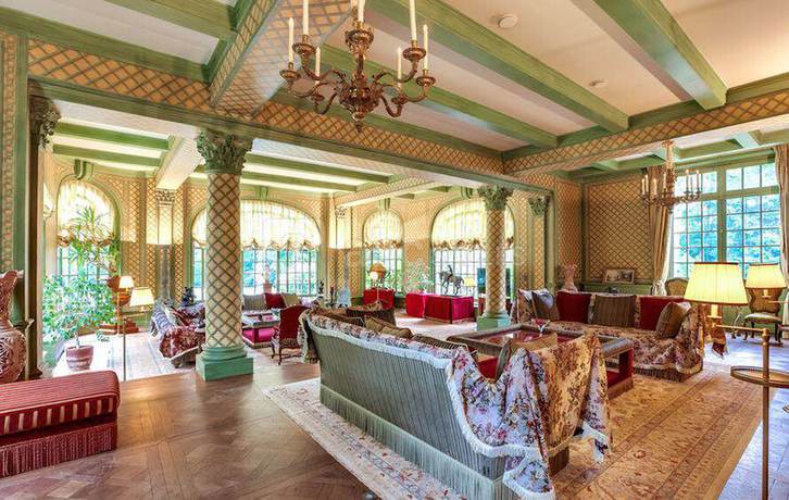Imagen de los interiores del Ch&acirc;teau des Forgets Hotel. Foto 19