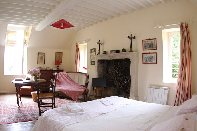 Imagen de la habitación del Chateau de Flottemanville. Foto 11