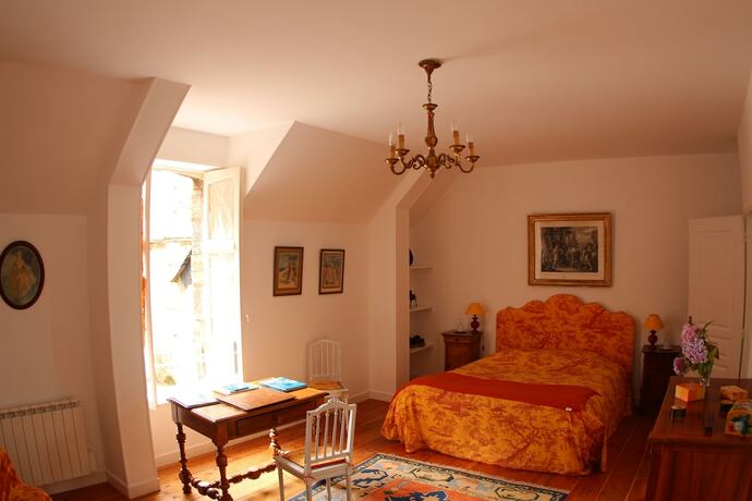 Imagen de la habitación del Chateau de Flottemanville. Foto 12