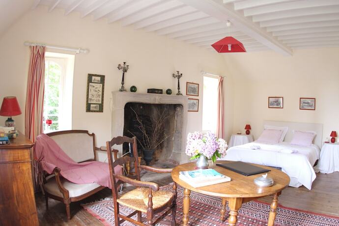 Imagen de la habitación del Chateau de Flottemanville. Foto 13