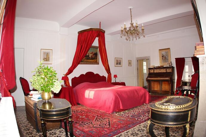 Imagen de la habitación del Chateau de Flottemanville. Foto 17