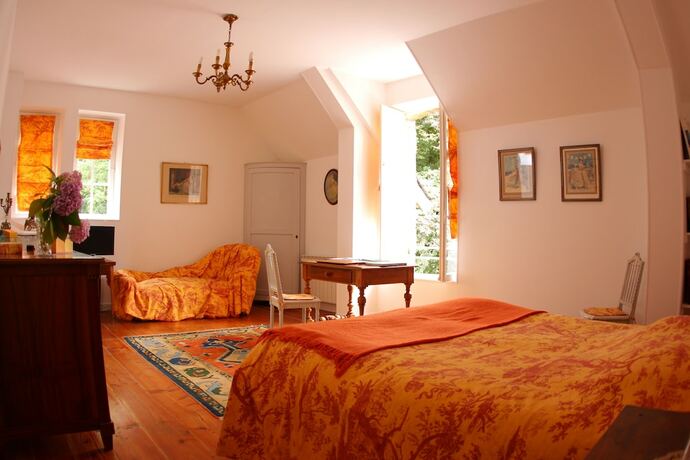 Imagen de la habitación del Chateau de Flottemanville. Foto 18