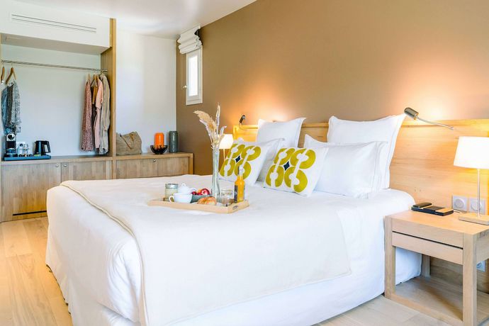 Imagen de la habitación del Chateau l\'Hospitalet Wine resort. Foto 5