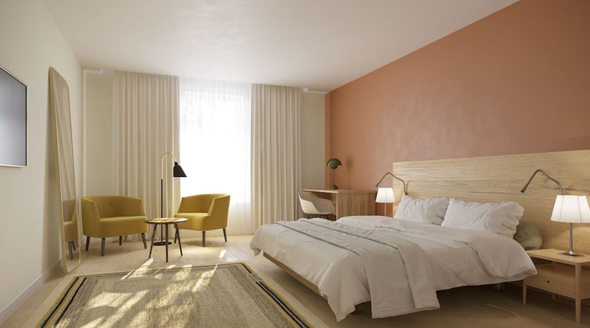 Imagen de la habitación del Chateau l\'Hospitalet Wine resort. Foto 13