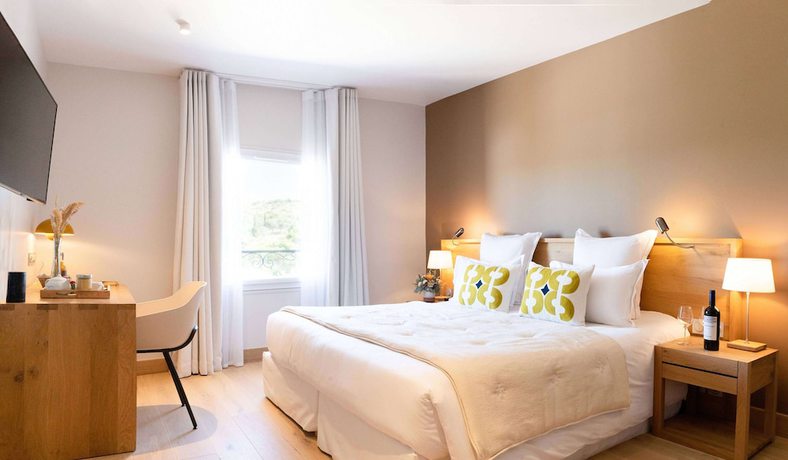 Imagen de la habitación del Chateau l\'Hospitalet Wine resort. Foto 17