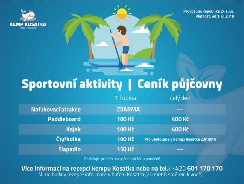 Imagen general del Chaty a Apartm&aacute;ny Hracholusky Kemp Kosatka. Foto 4