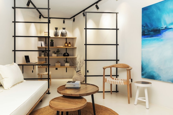 Imagen de los interiores del Chora Kythnos Suites. Foto 14