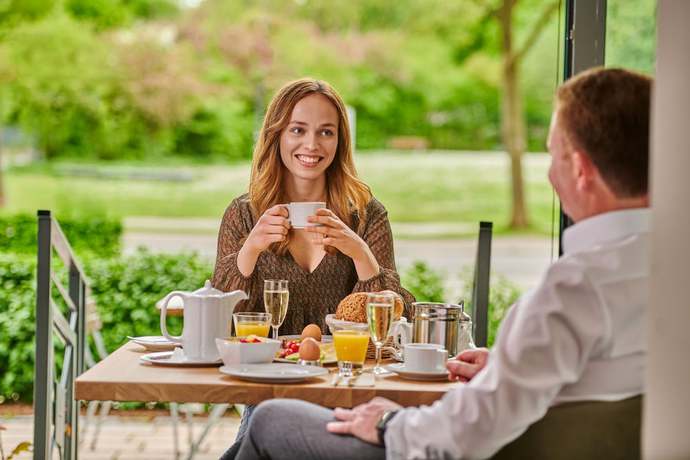 Imagen del bar/restaurante del City Appartementhotel. Foto 6