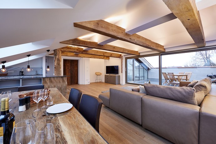 Imagen de la habitación del City Suites Murnau. Foto 10