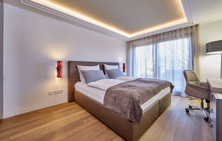 Imagen de la habitación del City Suites Murnau. Foto 12