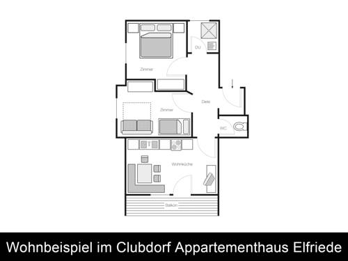 Imagen general del Clubdorf Appartementhaus Elfriede See / Ischgl. Foto 6