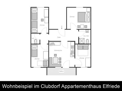 Imagen general del Clubdorf Appartementhaus Elfriede See / Ischgl. Foto 3