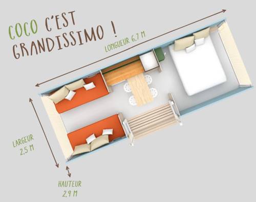Imagen de la habitación del Complexe Des Oustalous. Foto 9