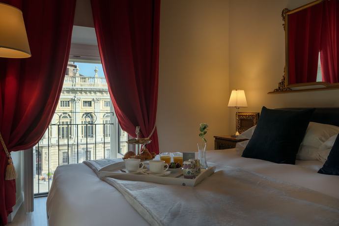 Imagen del bar/restaurante del Corte Realdi Luxury Rooms Torino. Foto 1