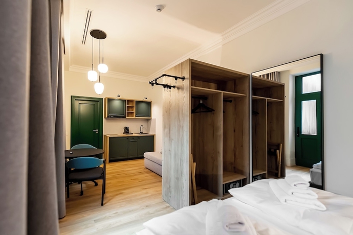 Imagen de la habitación del Corvin Boutique Residence. Foto 5