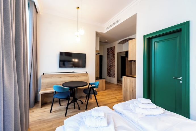 Imagen de la habitación del Corvin Boutique Residence. Foto 8