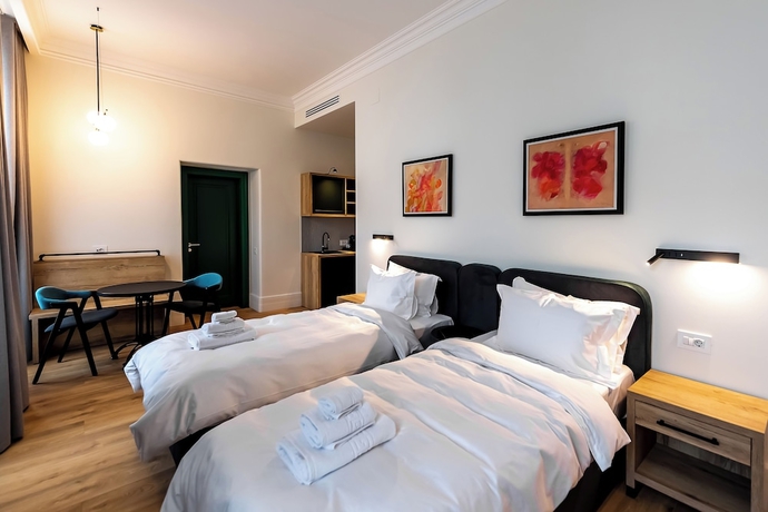 Imagen de la habitación del Corvin Boutique Residence. Foto 10