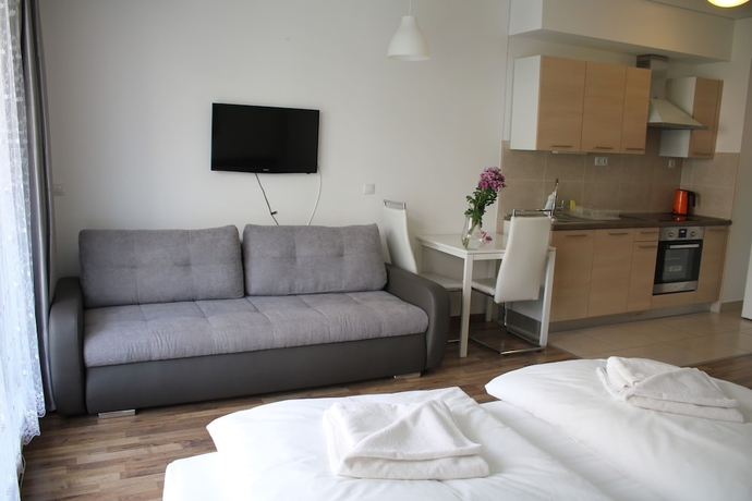 Imagen de la habitación del Corvin Holiday Apartment Hotel. Foto 12