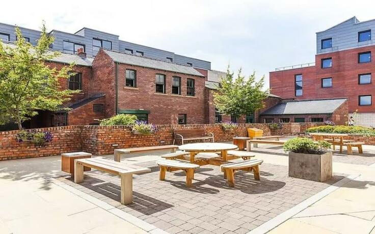Imagen general del Cosy Modern Studios at Sheffield 3 located near the University of Sheffield. Foto 3