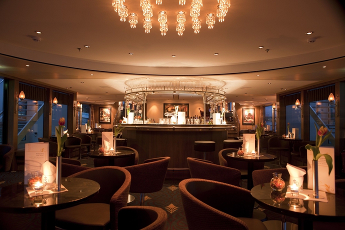 Imagen del bar/restaurante del Crossgates Hotelship Altstadtnord - K&ouml;ln, Colonia. Foto 5